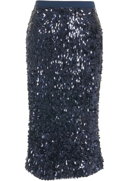 Fuste Midi skirt with sequin application