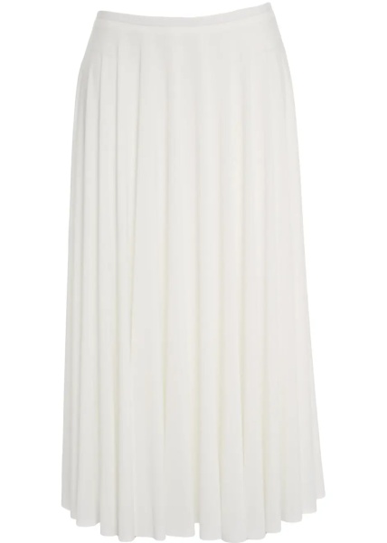 Fuste Pleated midi skirt