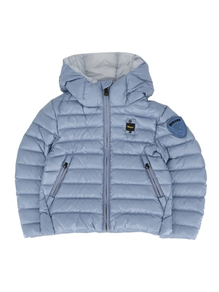 Geaca de Iarna ACTON JUNIOR DOWN JACKET BLUE 80J LIGHT BLUE 80I LINING
