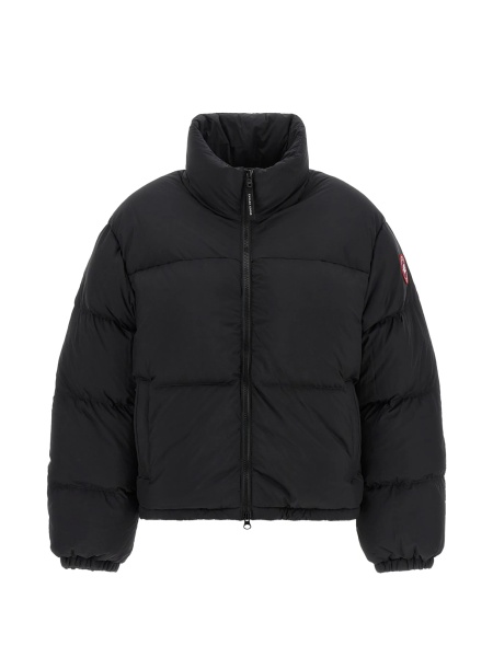 Geaca de iarna CANADA GOOSE neagra din poliamida
