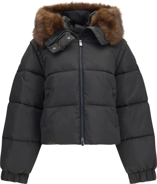 Geaca de Iarna Godetia padded Down Jacket with faux fur
