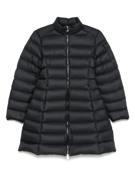 Geaca de iarna Moncler neagra din polyester
