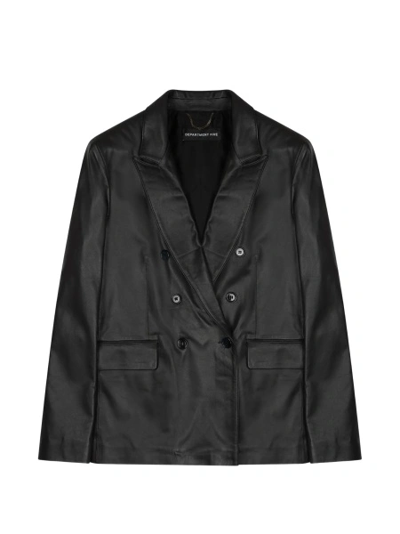 Geaca de piele Department Five maro