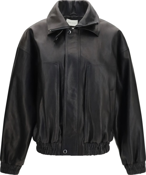 Geaca de Piele Leather Jacket