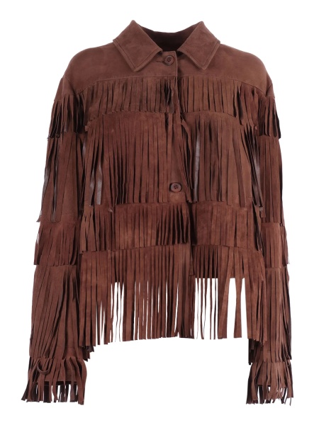 Geaca de Piele WOMAN GOAT SUEDE LEATHER JACKET