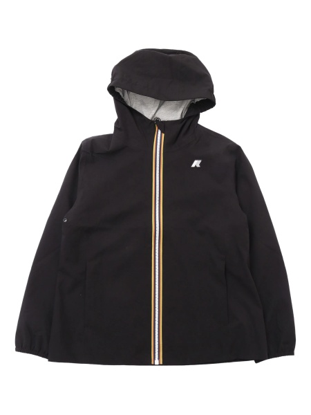 Geaca de ploaie K-WAY KIDS neagra din polyester