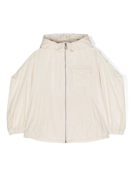 Geaca de ploaie Moncler neutra din polyester
