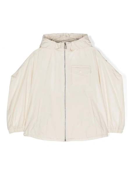 Geaca de ploaie Moncler neutra din polyester