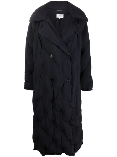 Geaca Oversize Maison Margiela albastra din poliamida