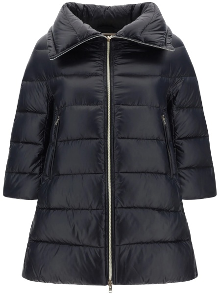 Geaca Parka Herno neagra din poliamida