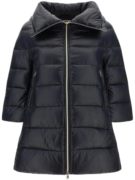 Geaca Parka Herno neagra din poliamida