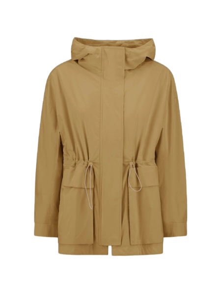 Geaca Parka Laminar verde din poliamida