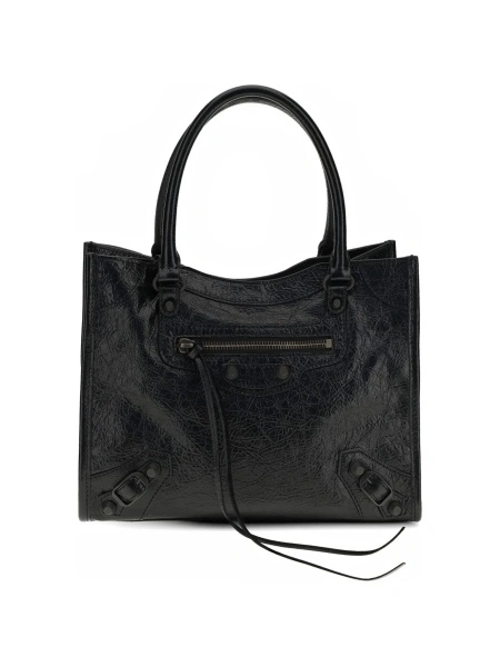Geanta de mana Balenciaga neagra din piele