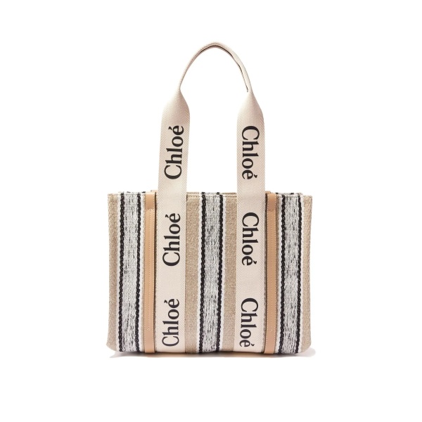 Geanta de mana Chloé Woody Medium Tote Bag