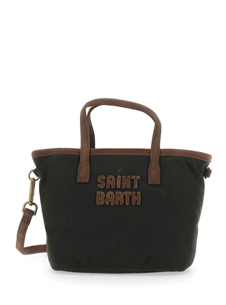 Geanta de mana CITY BAG MINI WAX is a unisex green Tech Fabric handbag