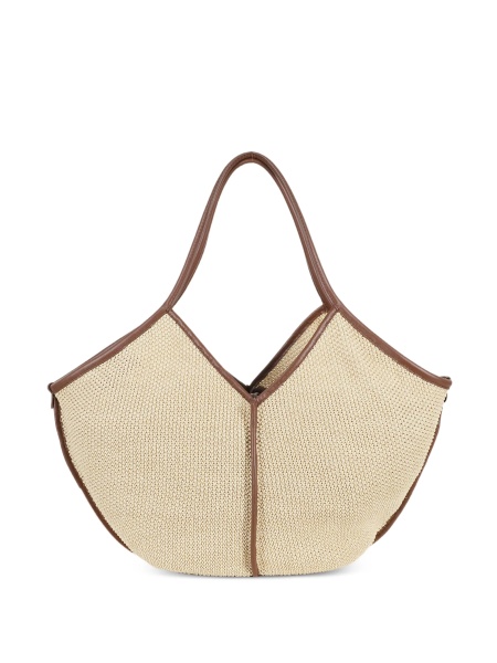 Geanta de mana HEREU neutra din piele si material textil