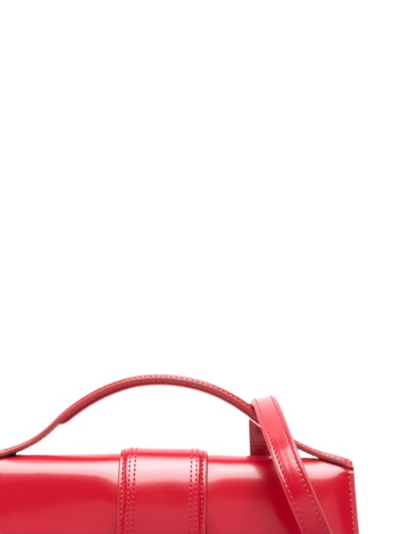 Geanta de mana JACQUEMUS Bambino rosie din piele