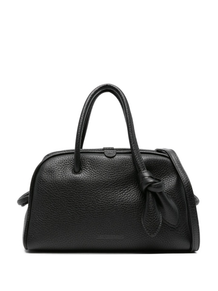 Geanta de mana JACQUEMUS Turismo neagra din piele