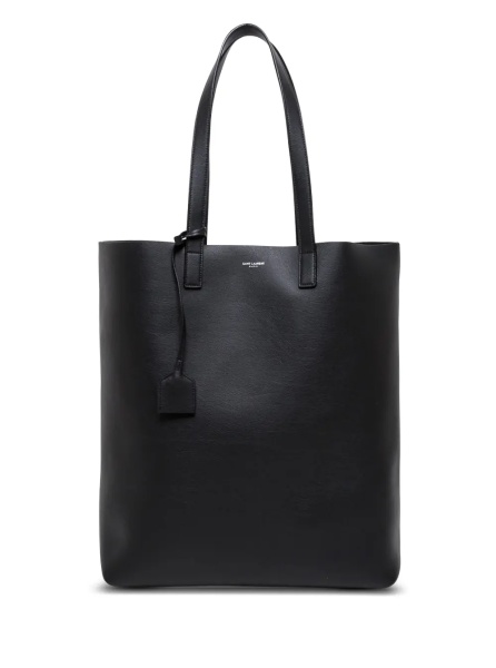 Geanta de mana Shopping Bold Handbag in Black Leather