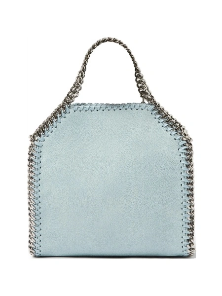 Geanta de mana Stella McCartney falabella albastra din polyester