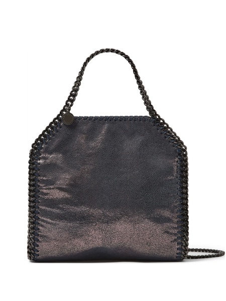 Geanta de mana Stella McCartney falabella albastra din polyester