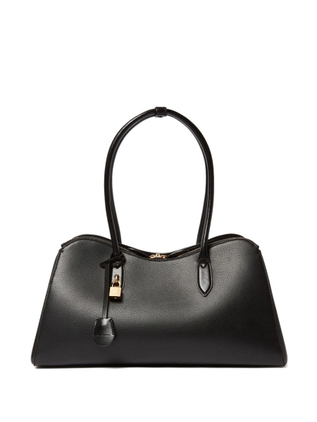 Geanta de mana Stella McCartney neagra din poliuretan
