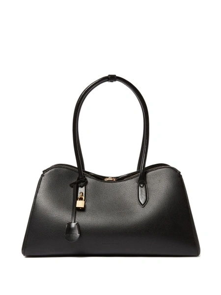 Geanta de mana Stella McCartney neagra din poliuretan