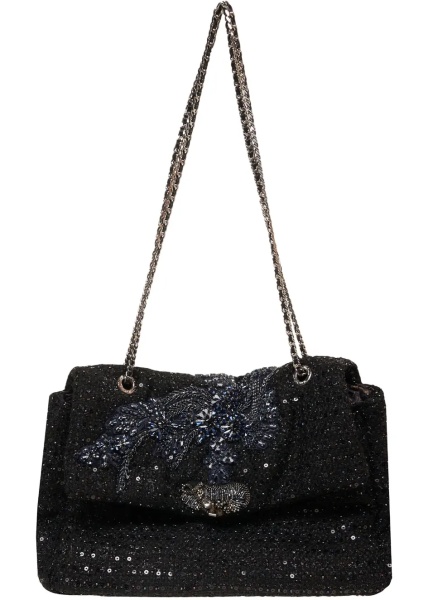 Geanta de umar Bag with rhinestone applications
