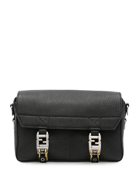 Geanta de umar Fendi neagra din piele