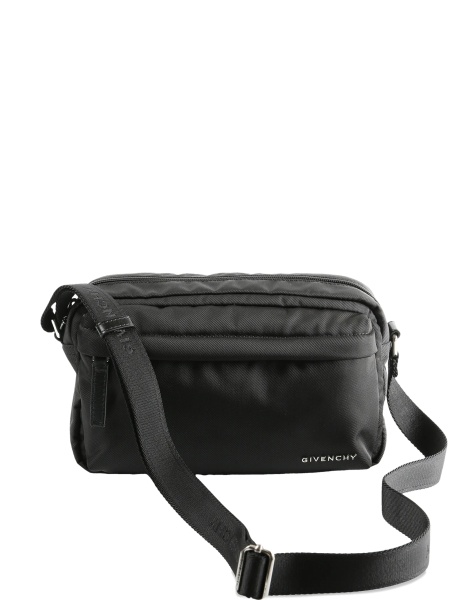 Geanta de umar Givenchy neagra din poliamida si piele
