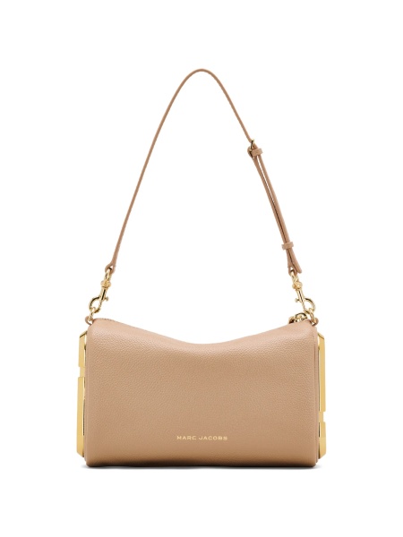 Geanta de umar Marc Jacobs snapshot neutra din piele