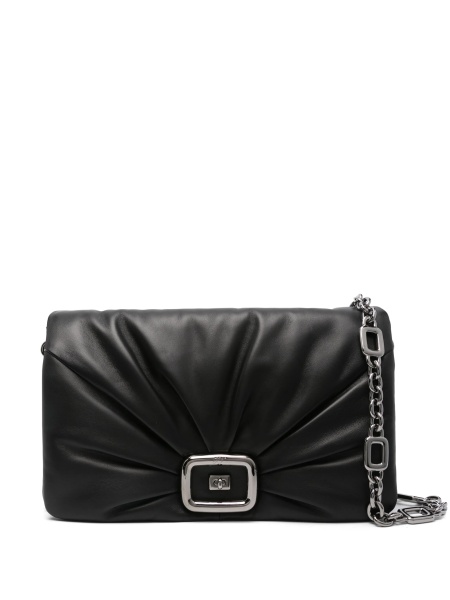 Geanta de umar Roger Vivier neagra din piele
