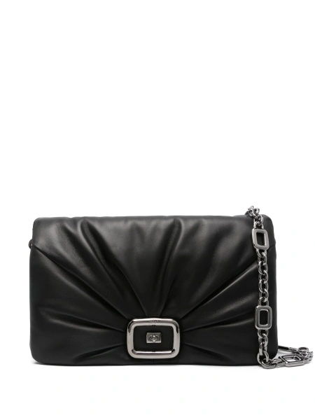 Geanta de umar Roger Vivier neagra din piele