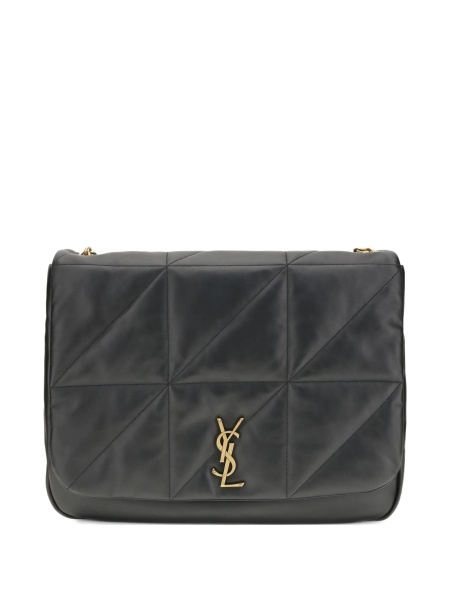 Geanta de umar Saint Laurent neagra din piele