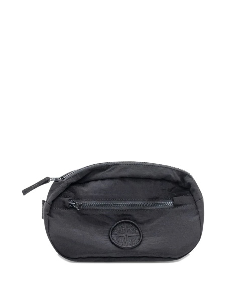 Geanta de umar Stone Island neagra