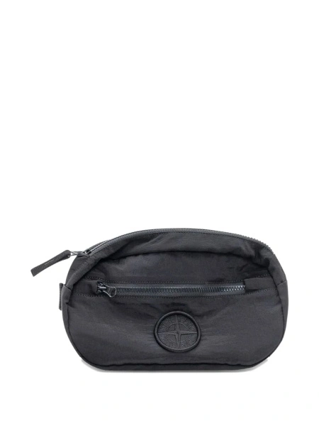 Geanta de umar Stone Island neagra