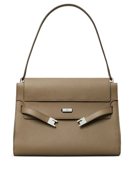 Geanta de umar Tory Burch maro din piele
