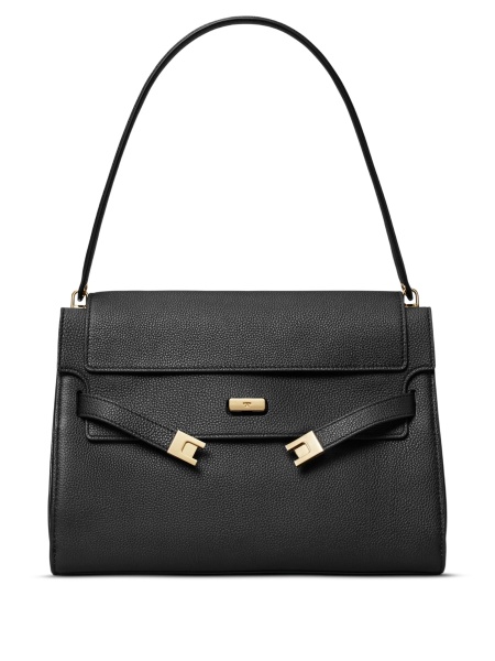 Geanta de umar Tory Burch neagra din piele