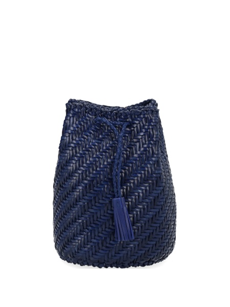 Geanta plic DRAGON DIFFUSION albastra din piele