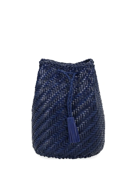 Geanta plic DRAGON DIFFUSION albastra din piele