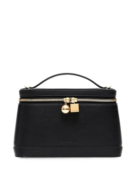Geanta tip postas JACQUEMUS neagra din piele