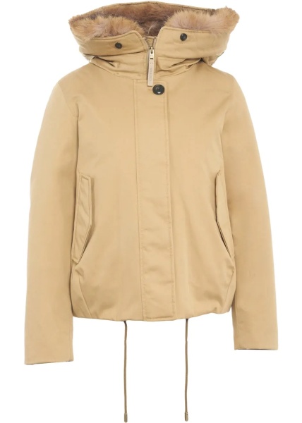 Geci Parka with detachable fur trim