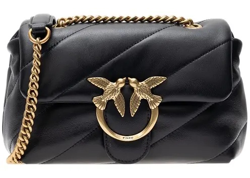 Genti Love Mini Puff nappa leather bag