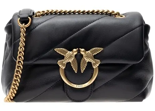 Genti Love Mini Puff nappa leather bag