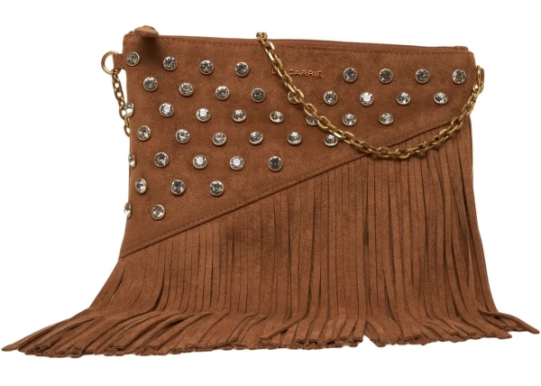 Genti Shoulder bag with fringes