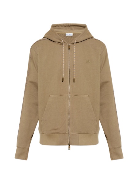 Hanorac Burberry maro din bumbac