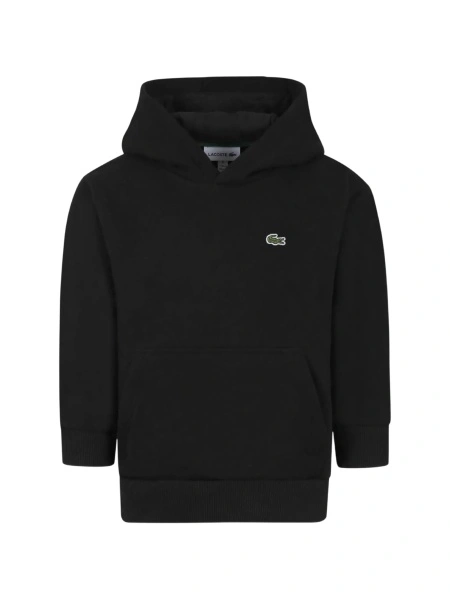 Hanorac Lacoste Kids negru