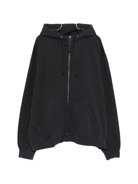 Hanorac Maison Margiela negru din bumbac