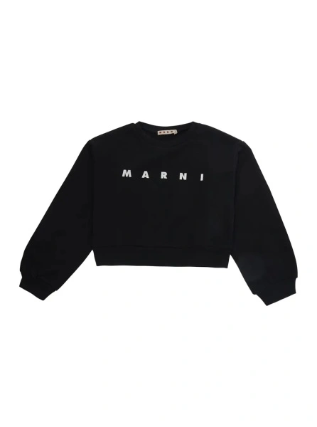 Hanorac Marni negru din bumbac