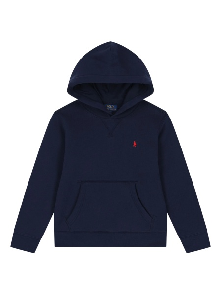 Hanorac Ralph Lauren albastru din polyester si bumbac